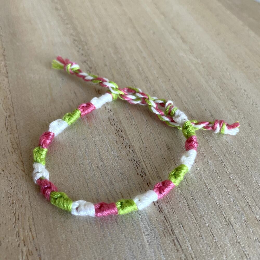 Calia Bracelet, anklet, trendy, comfortable, tie, embroidery thread, woven, gift
